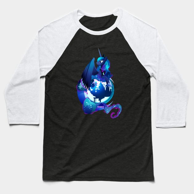 Princess Luna Baseball T-Shirt by Ilona's Store